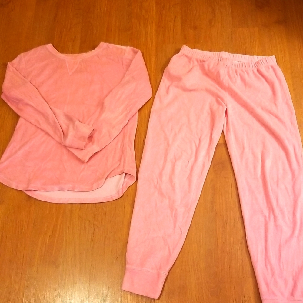 Pink Terrycloth Tracksuit
